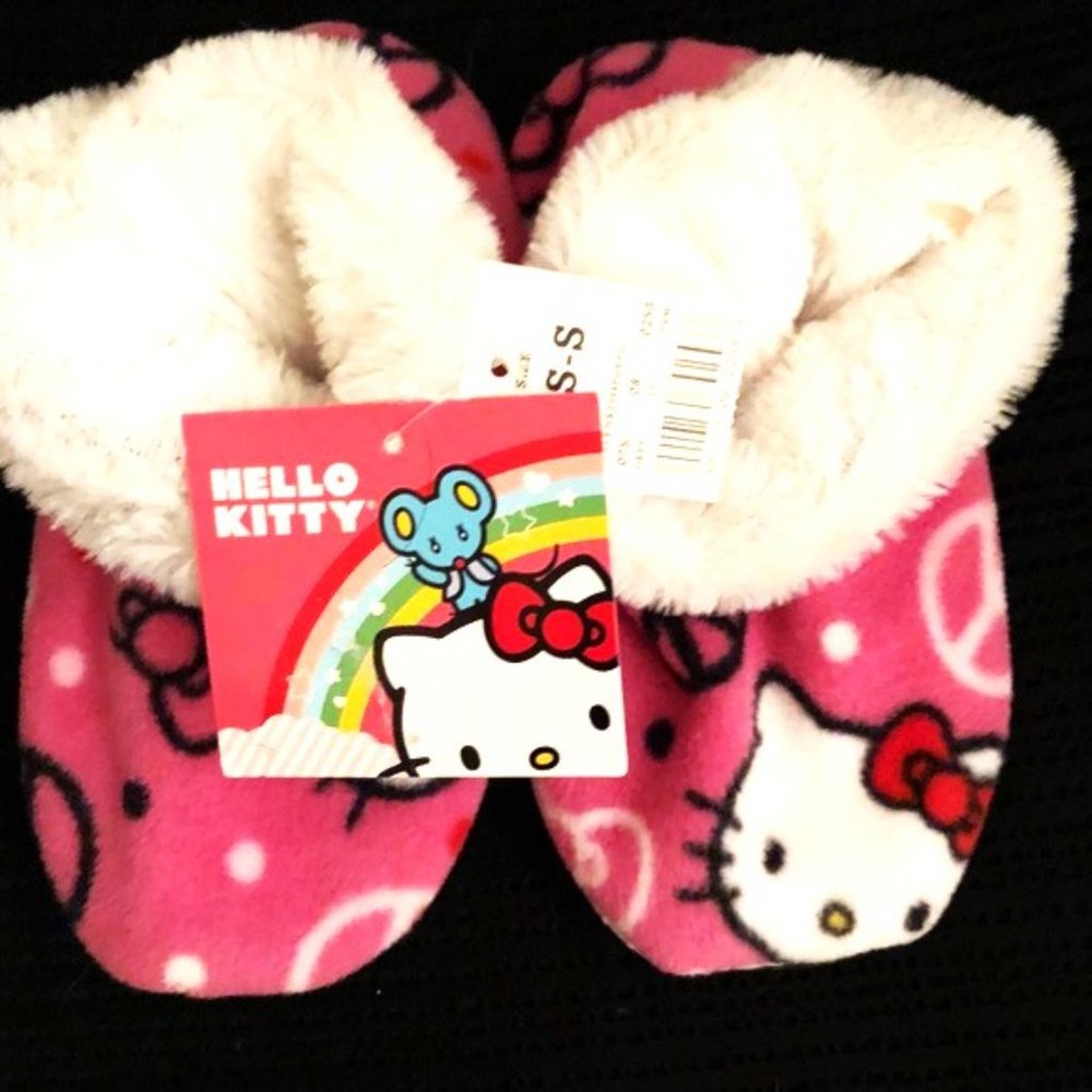 Kids Hello Kitty Slippers